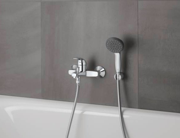 смеситель для ванны с душем grohe startcurve 23768000