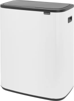 Мусорное ведро Brabantia Bo Touch Bin 223006 60 л, белое