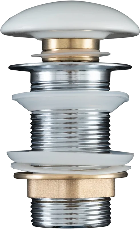 Донный клапан Aquanet 330950 клик клак Белый