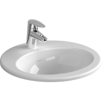 Раковина встраиваемая Vitra S20 53см, 5468B003-0001, цвет белый