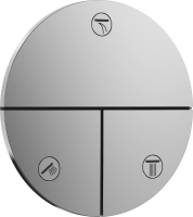 Переключатель на 3 положения Hansgrohe ShowerSelect Comfort S 15558000 хром