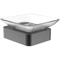 Мыльница Wonzon & Woghand Lotte WW-8322-BGM темный графит