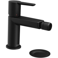 Смеситель Ravak Puri X070189 для биде, с донным клапаном, черный матовый