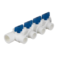 Коллектор полипропиленовый Tebo 25 мм х 4 выхода 20 мм (TRD0000020486)