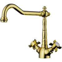 Смеситель Omoikiri Tokigawa 4994375 для кухни, золото