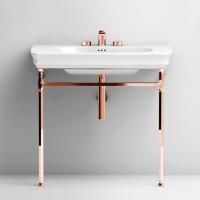 Artceram Civitas Металическая структура Quadra 76х44хh80,5см, напольная, цвет: розовое золото