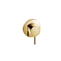 Переключатель на 3 источника Fantini Nostromo 50 P6 1679B цвет Matt British Gold PVD