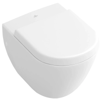 Унитаз подвесной Villeroy & Boch Subway 6604 10 01 укороченный, alpin