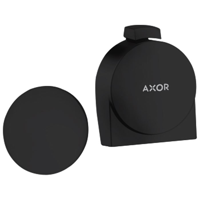 Внешняя часть набора слив-налив-перелив Axor 58304670 черная матовая