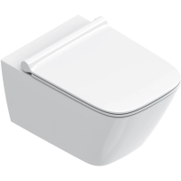 Унитаз подвесной Catalano Green 0411550001 безободковый, торнадо, белый глянец