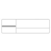 Релинг металлический 34см Bertocci Fly 149 1504 0200 для аксессуаров из композита, с полотенцедержателем и бумагодержателем, DX, цвет: белый матовый