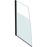 Шторка на ванну Jacob Delafon Serenity E4933-BL 90 см, профиль черный матовый, стекло матовое