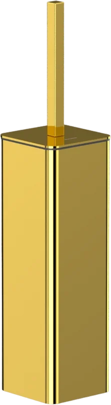 Ёршик для унитаза Whitecross Cubo CU2474GL напольный, золото