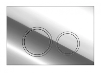 Кнопка для инсталляции ESBANO KRG-11SC ESINKRG11SC глянцевый цвет хром