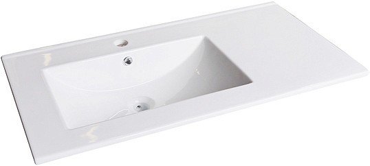 тумба с раковиной comforty бремен 90 дуб белый