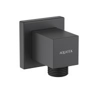 Шланговое подключение Aquatek AQ2458MB, цвет Черный матовый