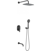 Душевой комплект 300x200 мм Berges Ventas 3O 073010