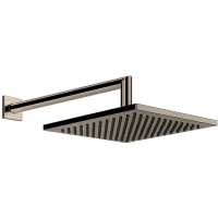 Верхний душ Gessi Emporio 47286#149 Ø200#7 мм, с кронштейном, цвет Finox