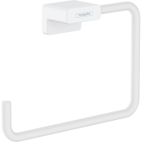 Кольцо для полотенец Hansgrohe AddStoris 41754700, цвет белый матовый