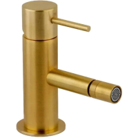 Смеситель Remer X Style X21BG для биде, без донного клапана, золотой матовый