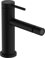 Смеситель Hansgrohe Tecturis S 73201670 для биде, с донным клапаном, черный матовый
