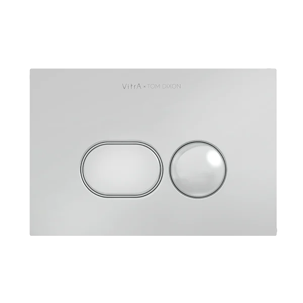кнопка смыва для инсталляции vitra liquid 740-2180 металл, цвет глянцевый хром, с антибактериальным покрытием