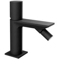 Смеситель Remer Edge EG520NO для биде, с донным клапаном, черный матовый