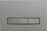 Клавиша для инсталляции Berges Atom Line 049229 для унитаза, пластик, никель матовый