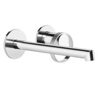 Смеситель Gessi Anello 63383#031 для раковины, встраиваемый, излив 19#4-21#4см#, внешняя часть, цвет хром