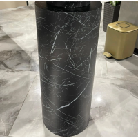Пьедестал для раковины Boheme Sole Corian Nero Marquina 801-Base-NM черный мрамор