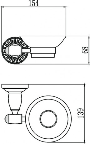 Мыльница Savol 66C S-006659C