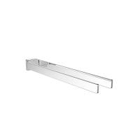 Emco Emco Cue Полотенцедержатель 43см., двойной, цвет: хром