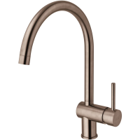 Смеситель Paffoni Light LIG280NKNSP для кухни, никель черный матовый