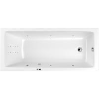 Акриловая ванна Whitecross Wave Slim 180x80 0111.180080.100.LINENANO.CR с гидромассажем