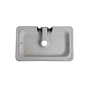 раковина aquanet perfect-2-mb 00273677 48x31.5 см, накладная, цвет черный матовый