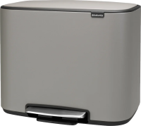 Мусорное ведро Brabantia Bo Pedal Bin 121524 11 + 11 + 11 л