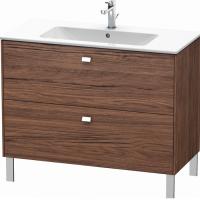 Duravit Brioso Тумба напольная под раковину 1020х479х683 мм, с 2 выдвижными ящиками, цвет каштан темный 21 (для 233610)