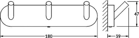 крючок artwelle harmonie har 002