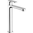 Смеситель Hansgrohe Rebris S 72580000 для раковины, CoolStart, с донным клапаном, высокий h30.3 см, излив 16.9 см, хром