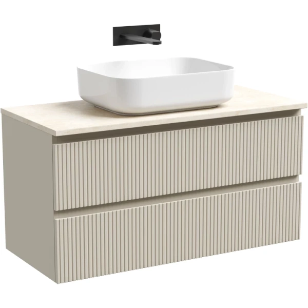 тумба под раковину sancos snob t 100 snt100ce подвесная beige soft