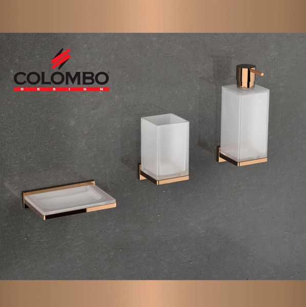 Стакан для зубных щеток Colombo Design Look B1602.VL полированная медь