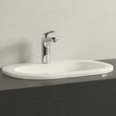 раковина встраиваемая villeroy & boch o novo 4161 56 r1