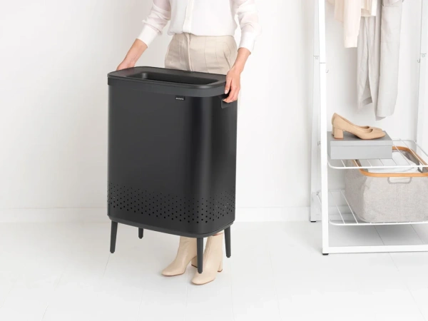 Корзина для белья Brabantia 200564 черная