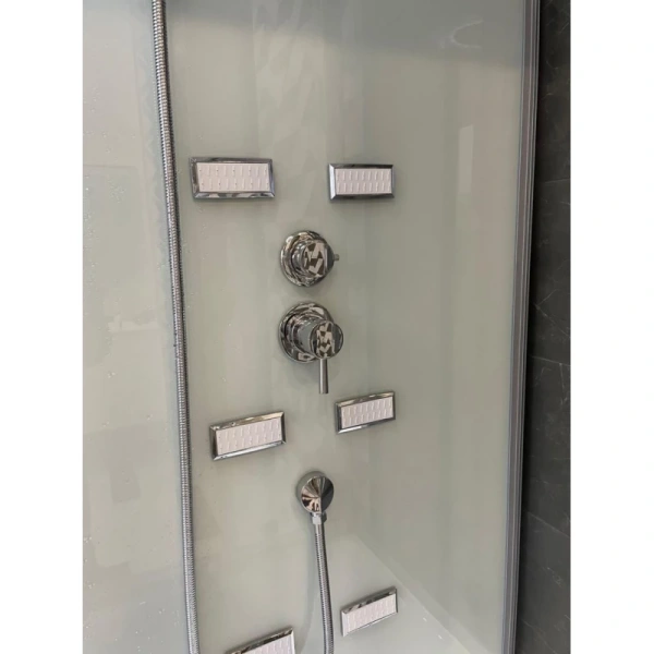 душевая кабина 150x85x215 см frank f556-1 2015240 прозрачное