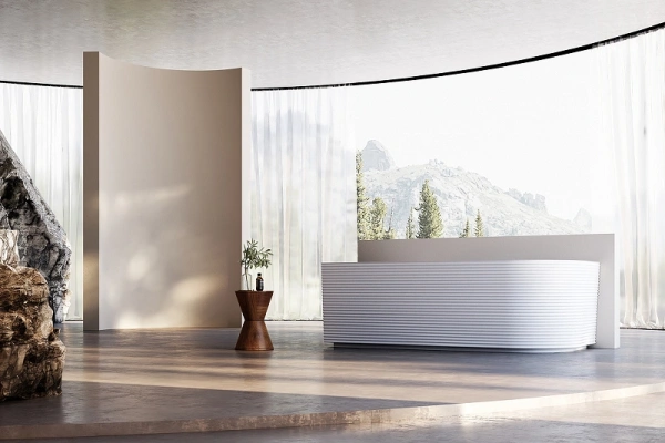 акриловая ванна abber ab9438-1.7 l левосторонняя, 170×80 см (без гидромассажа)