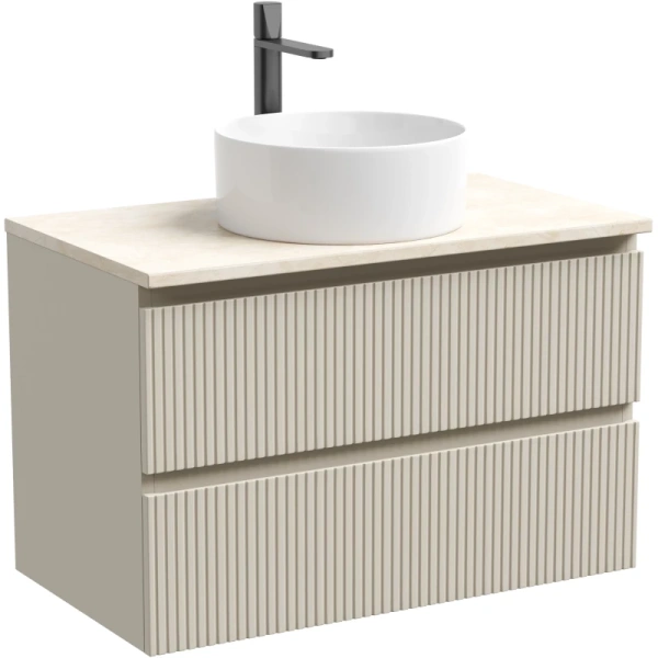 тумба под раковину sancos snob t 80 snt80ce подвесная beige soft