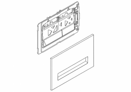 кнопка для инсталляции belbagno marmi bb011-mr-chrome.m цвет хром матовый