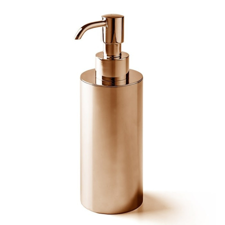 Дозатор для жидкого мыла 3SC Metal Tonda MET01DAGDRM розовое золото