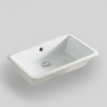 раковина встраиваемая artceram gea gel001 01;00 53х34.5 см, белая