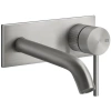 Смеситель Gessi Gessi316 54088#239 для раковины, встраиваемый, внешняя часть, цвет шлифованная сталь